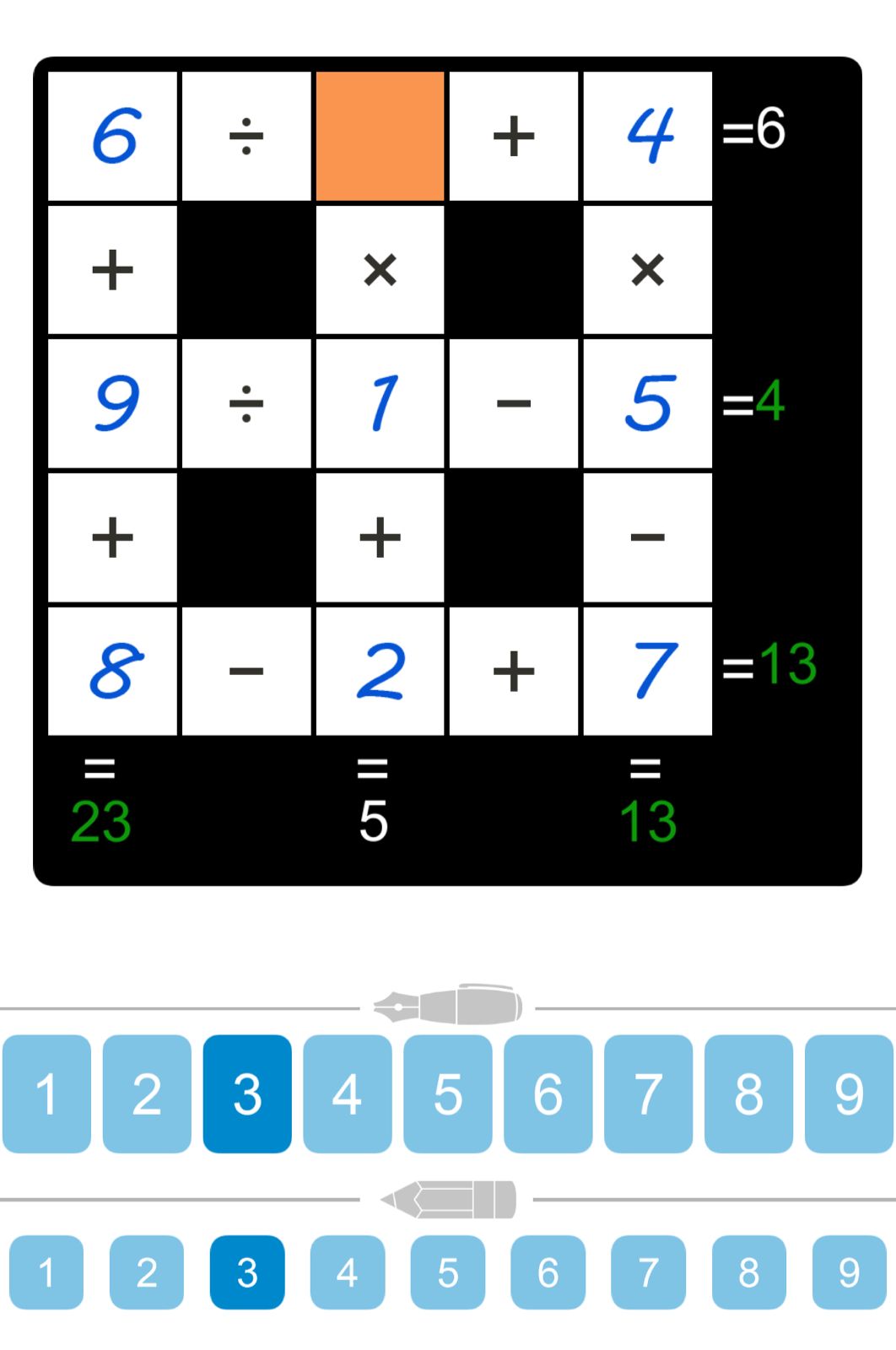 Puzzle Page Cross Sum October 13 2025