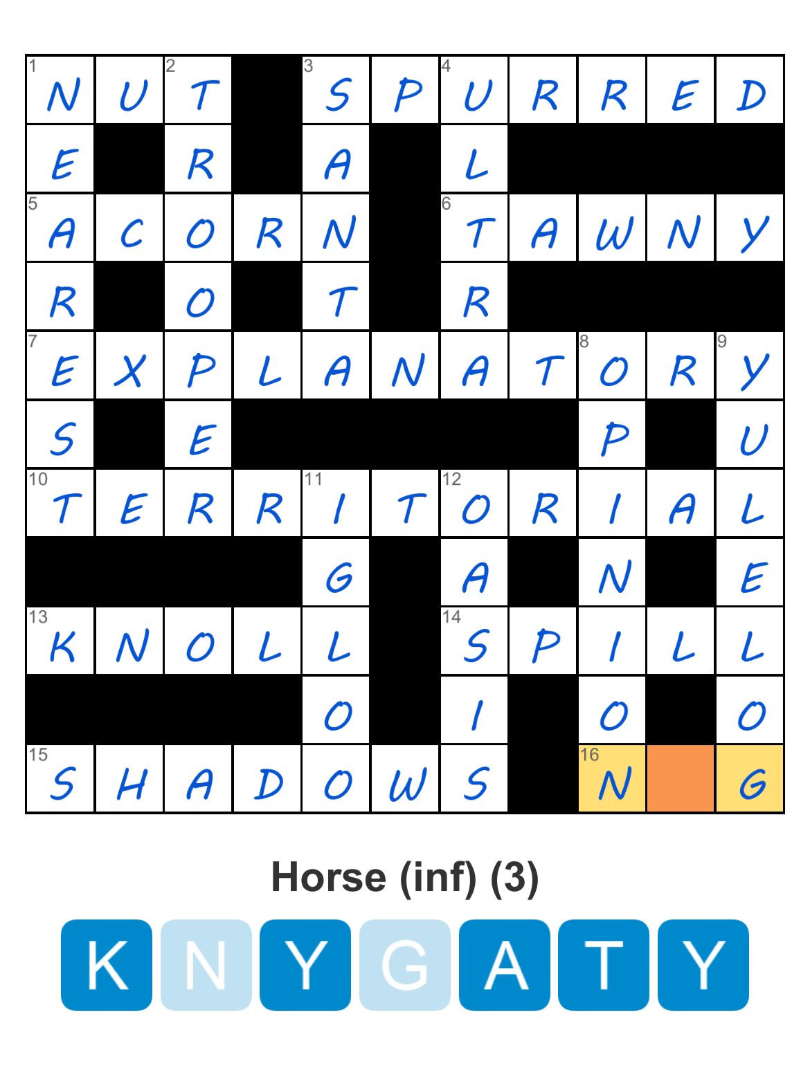 Puzzle Page Crossword October 14 2025