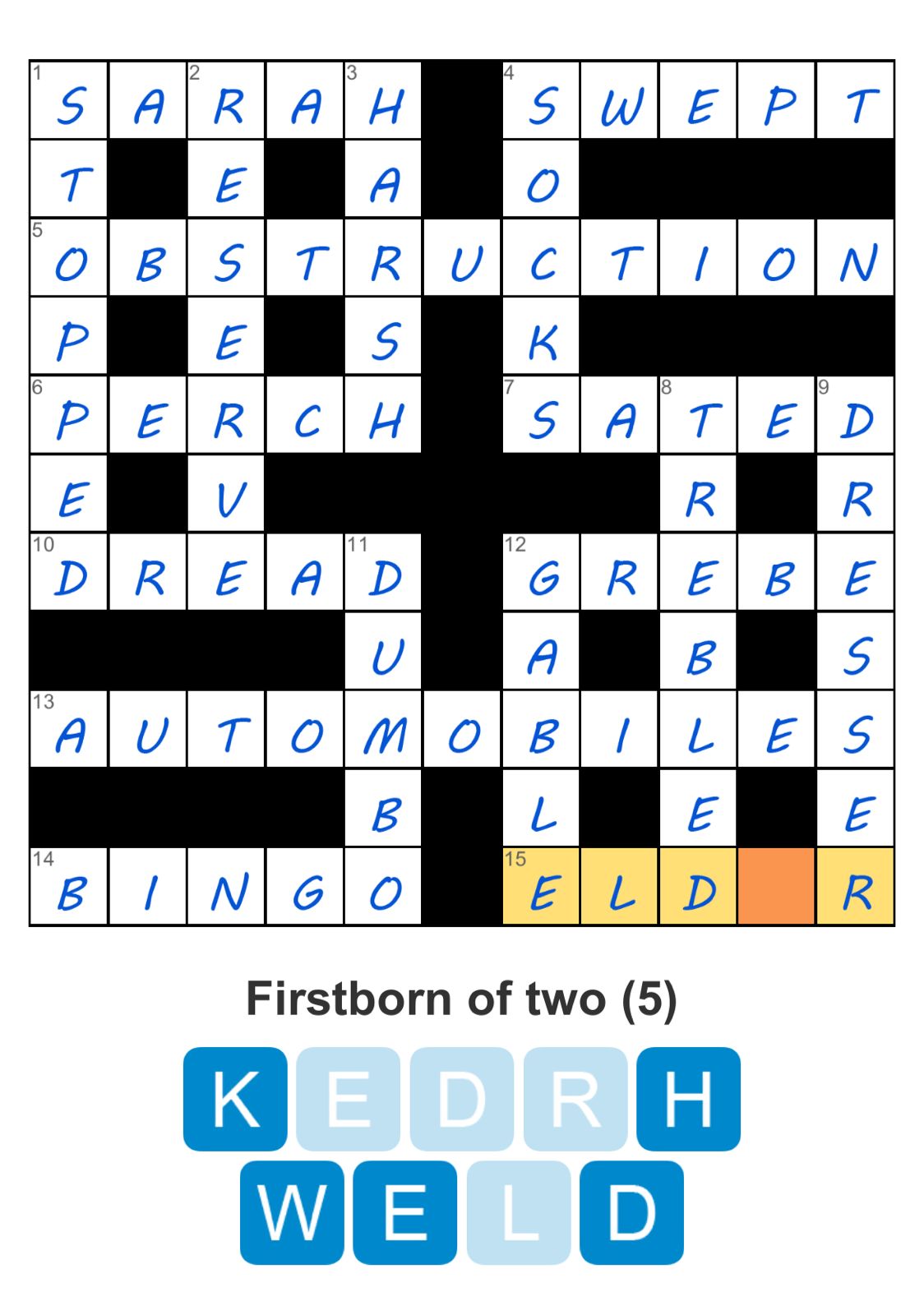 Puzzle Page Crossword October 2 2025