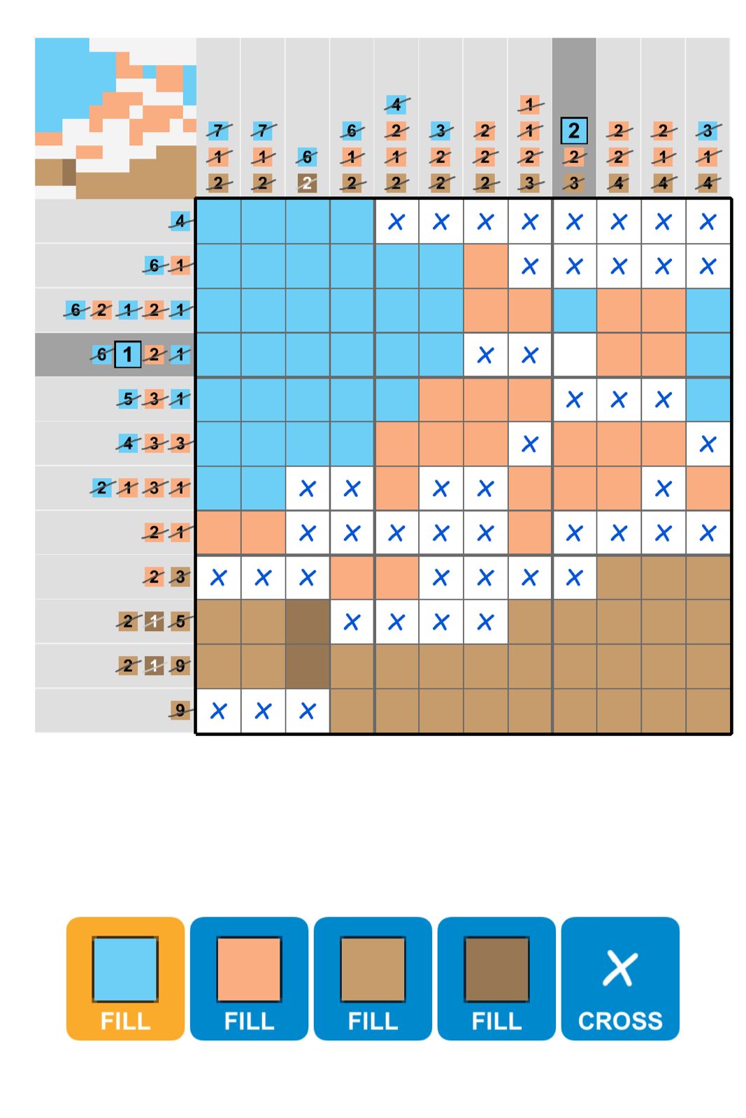 Puzzle Page Picture Cross October 14 2025