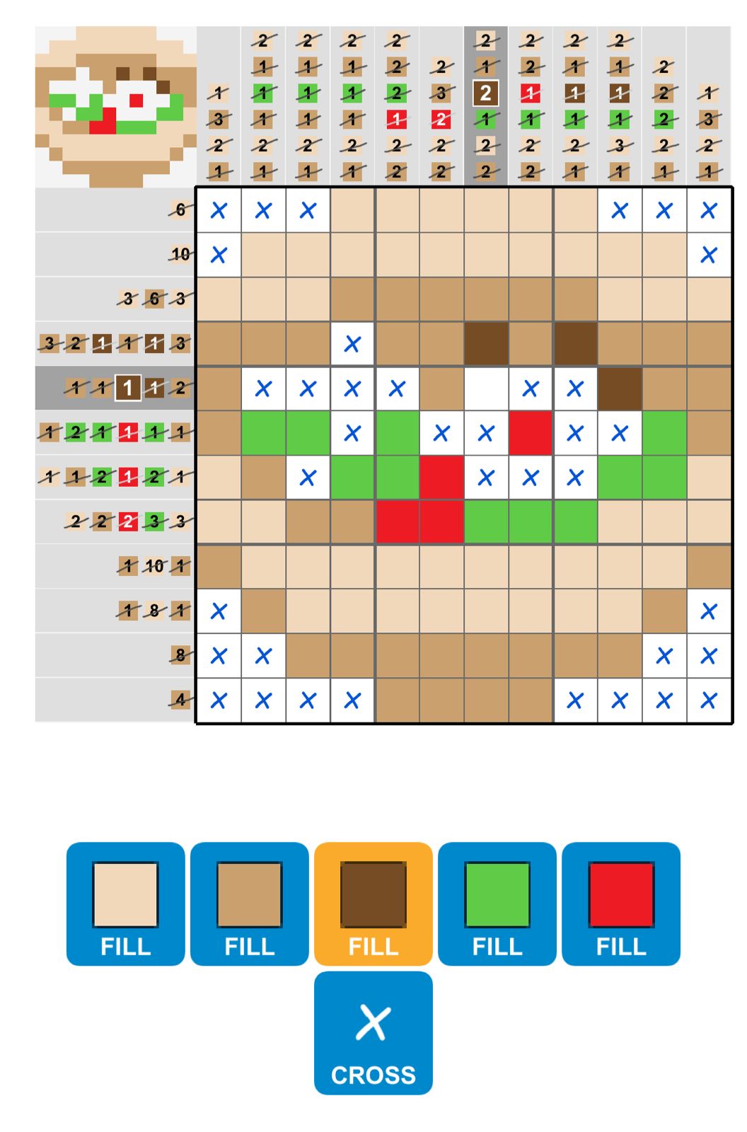 Puzzle Page Picture Cross October 16 2025