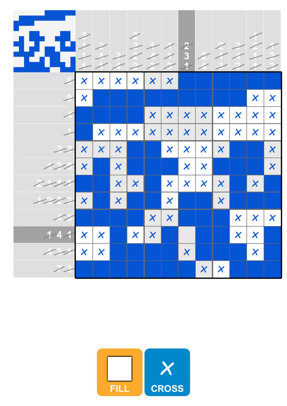 Puzzle Page Picture Cross October 19 2025