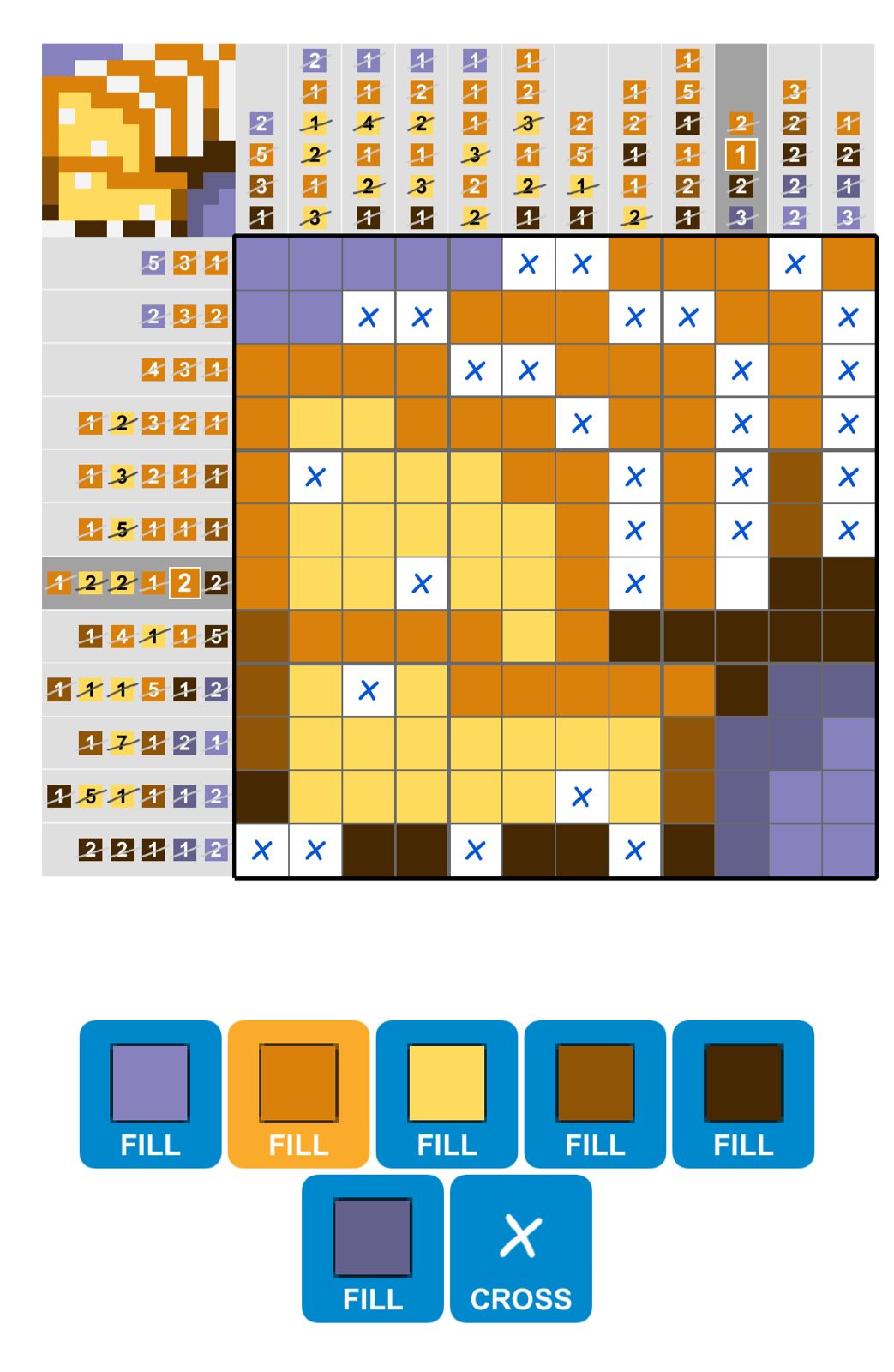 Puzzle Page Picture Cross October 2 2025