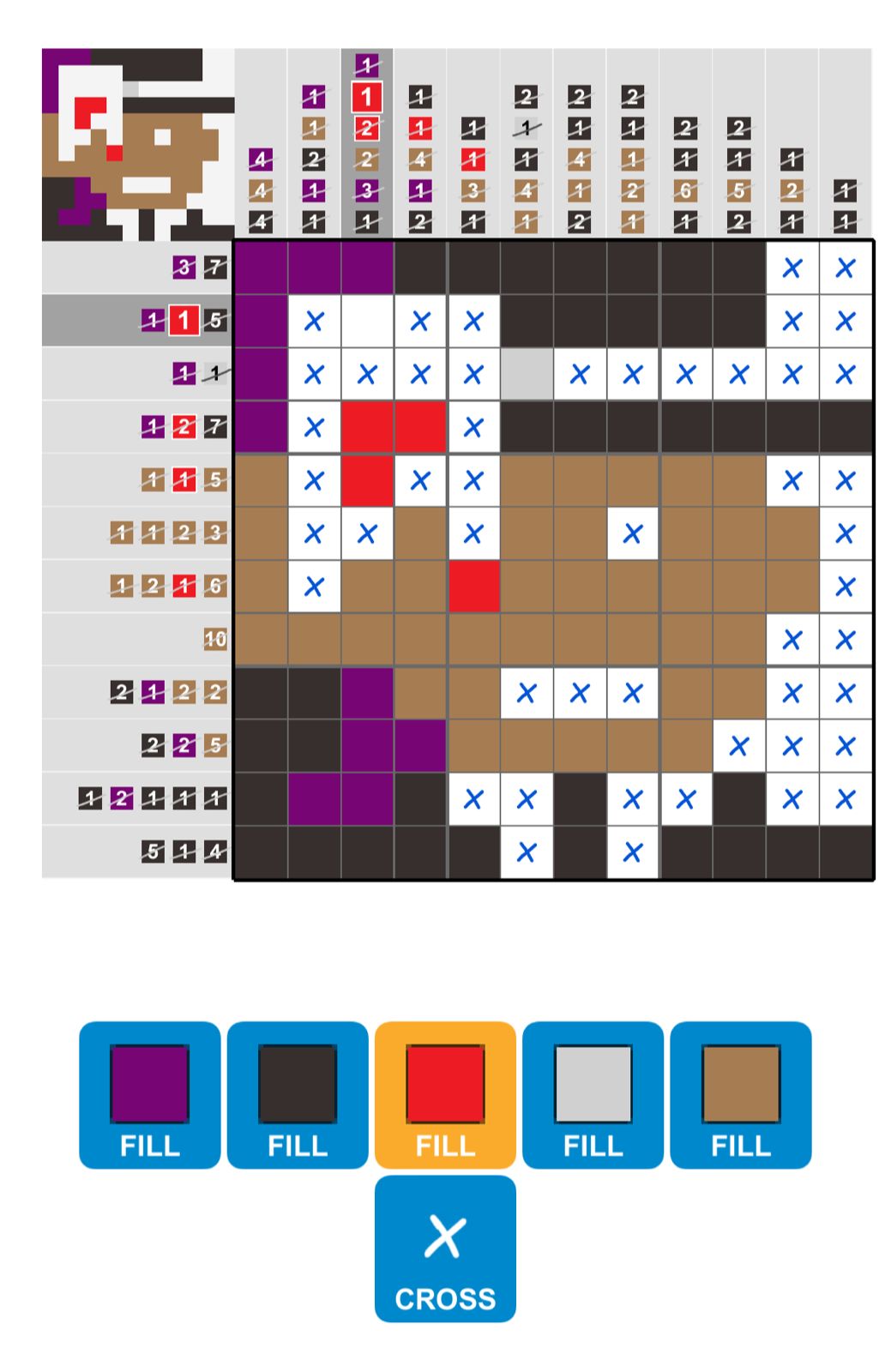 Puzzle Page Picture Cross October 21 2025