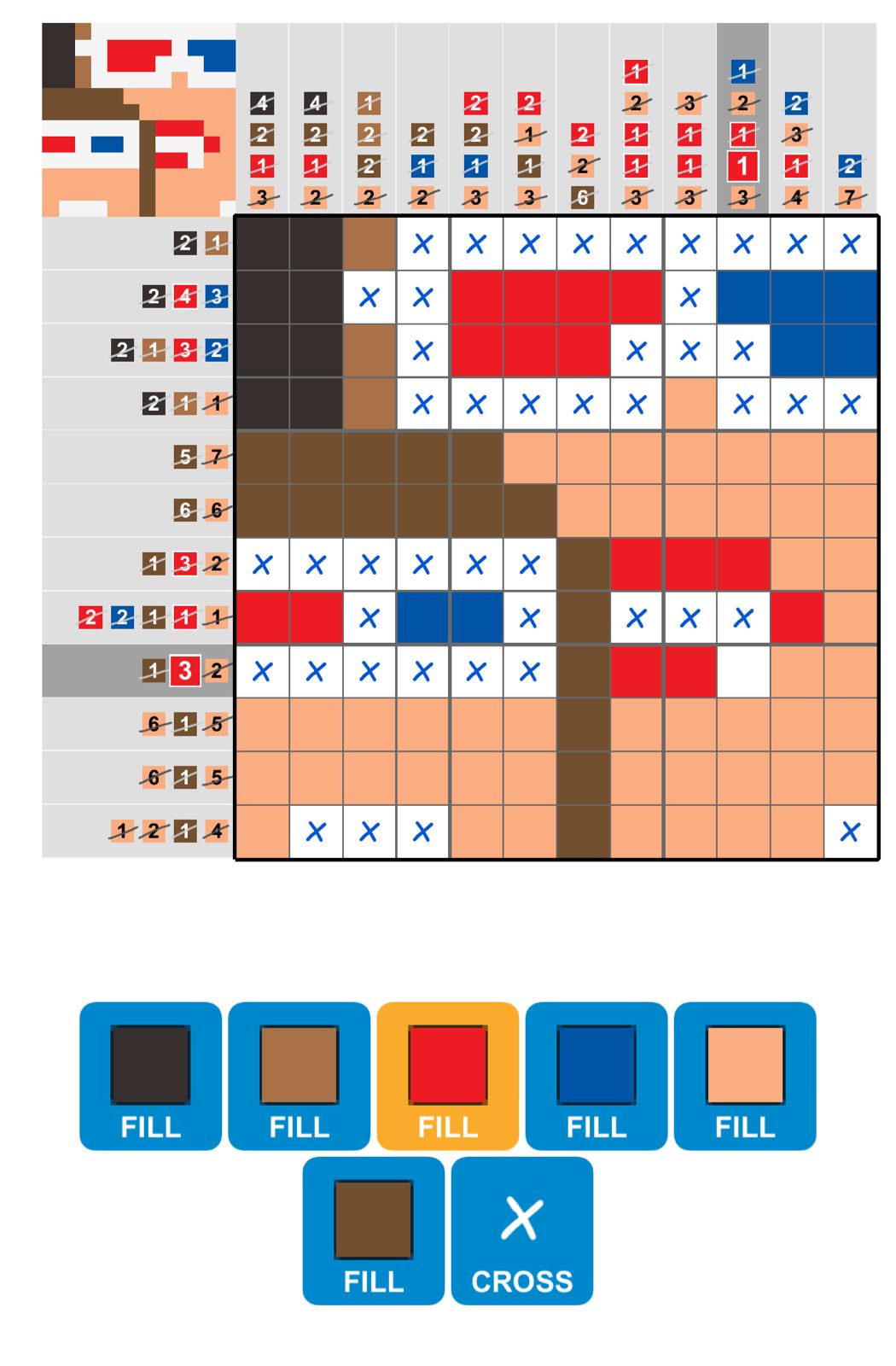 Puzzle Page Picture Cross October 25 2025