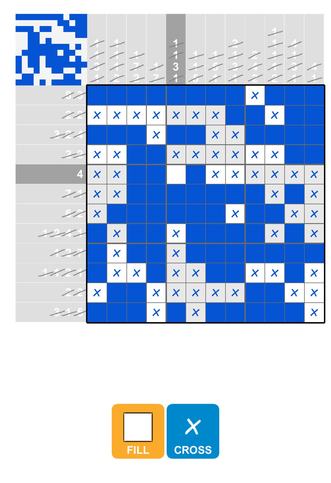 Puzzle Page Picture Cross October 26 2025 Puzzle Page Picture Cross October 26 2025
