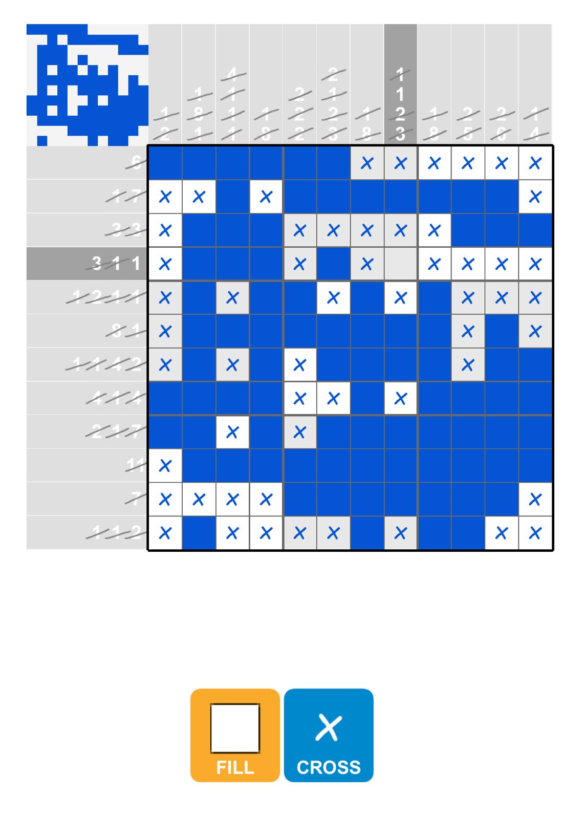 Puzzle Page Picture Cross October 27 2025 Puzzle Page Picture Cross October 27 2025
