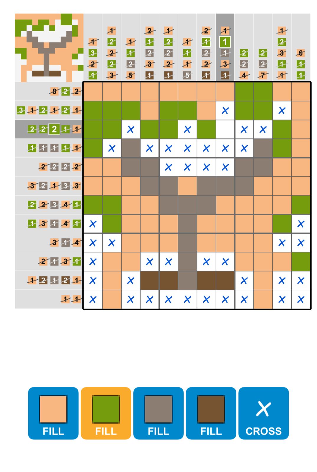 Puzzle Page Picture Cross October 28 2025