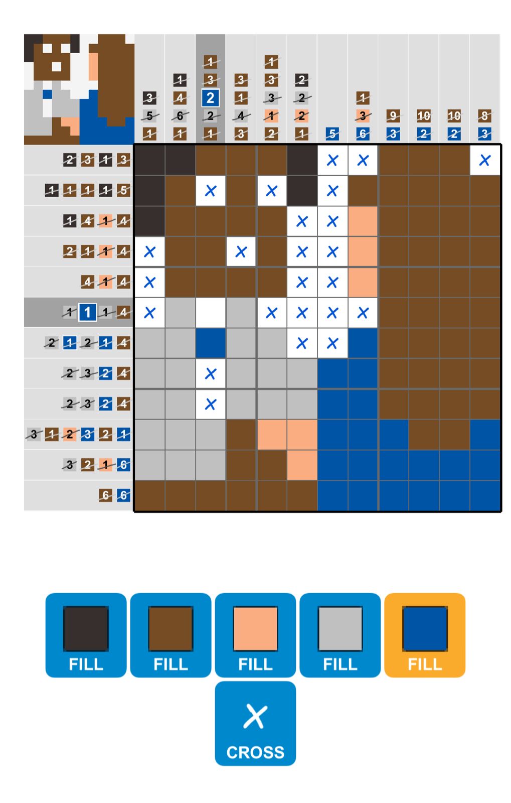 Puzzle Page Picture Cross October 30 2025