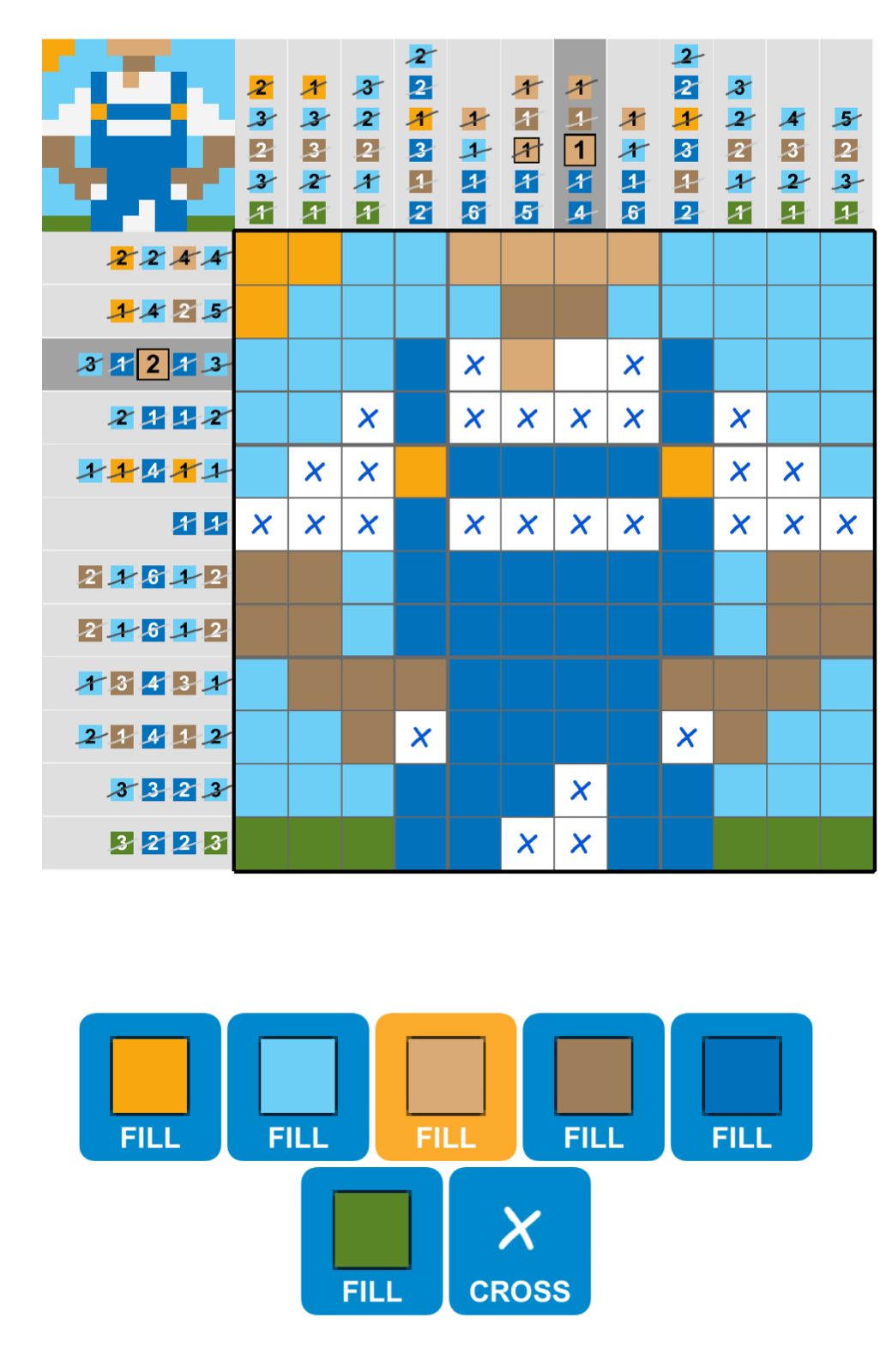 Puzzle Page Picture Cross October 4 2025