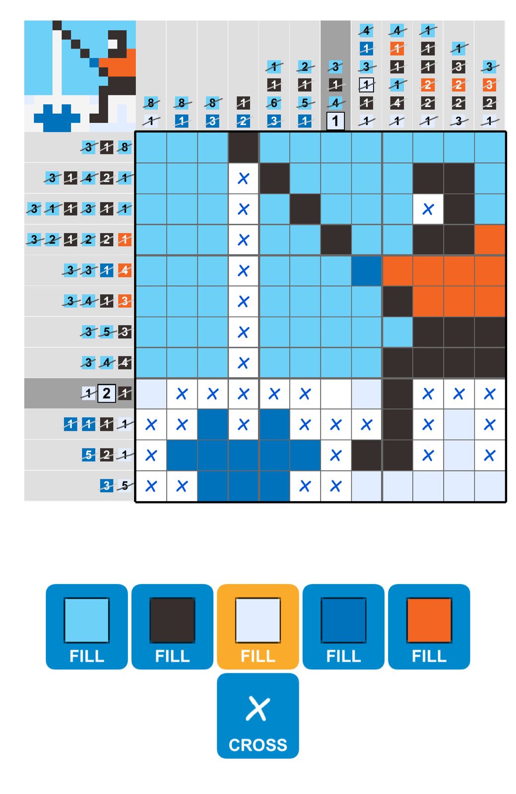 Puzzle Page Picture Cross October 7 2025