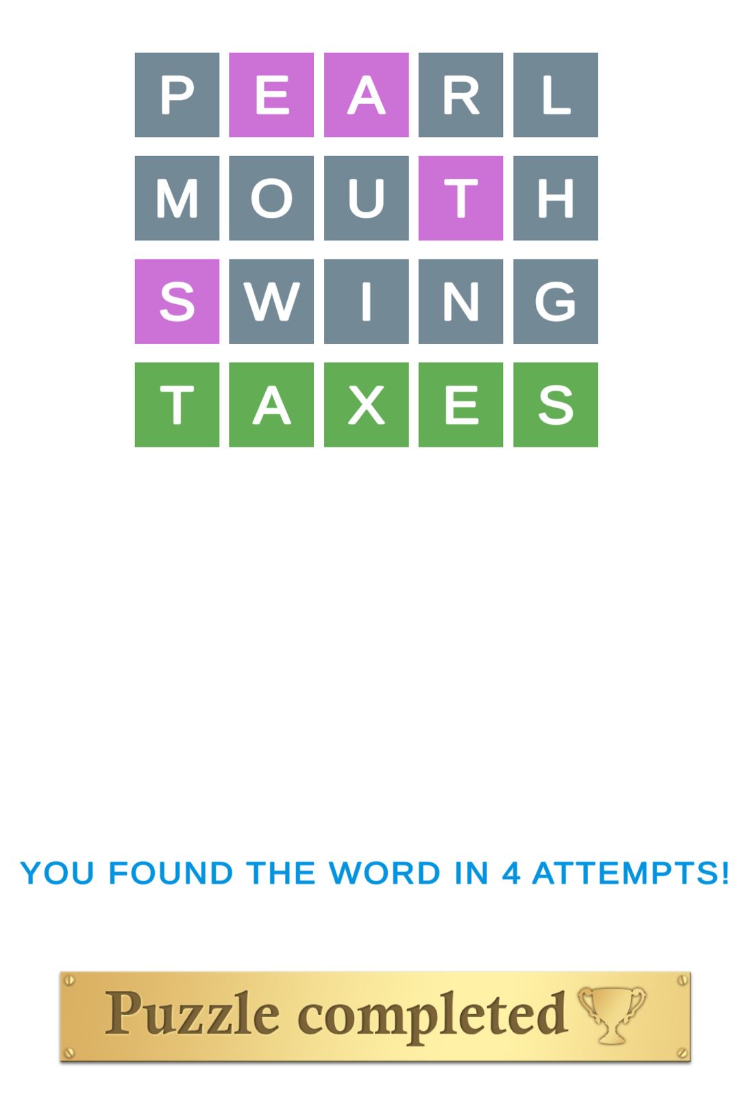 Puzzle Page Wordy October 24 2025