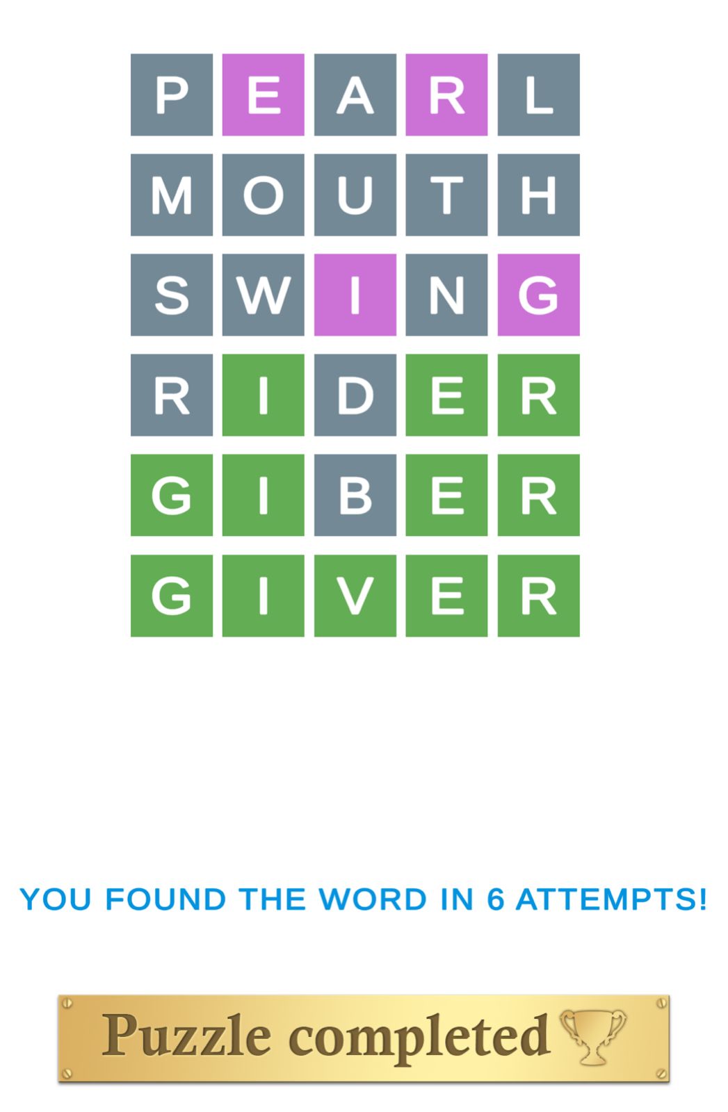 Puzzle Page Wordy October 30 2025