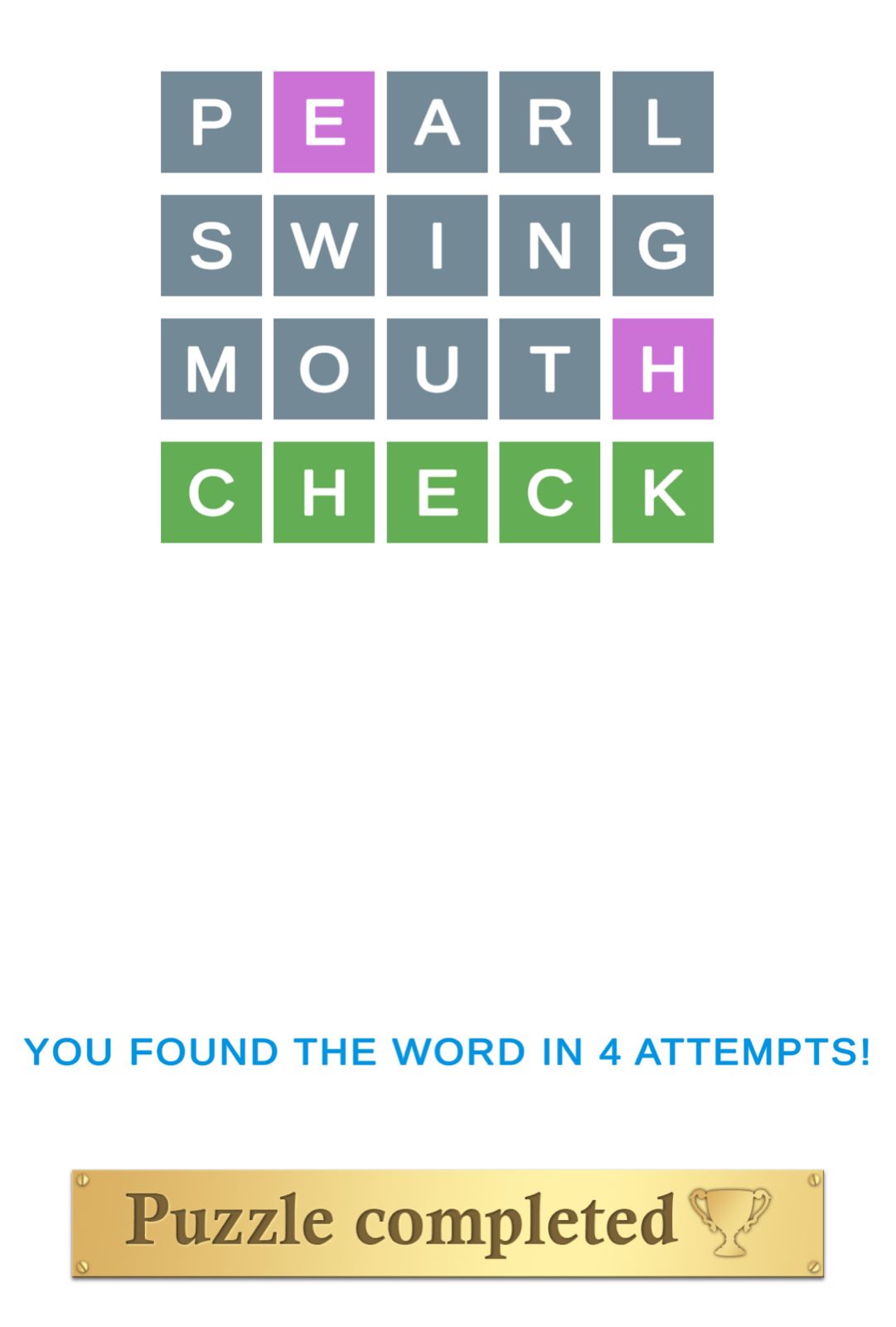 Puzzle Page Wordy October 5 2025