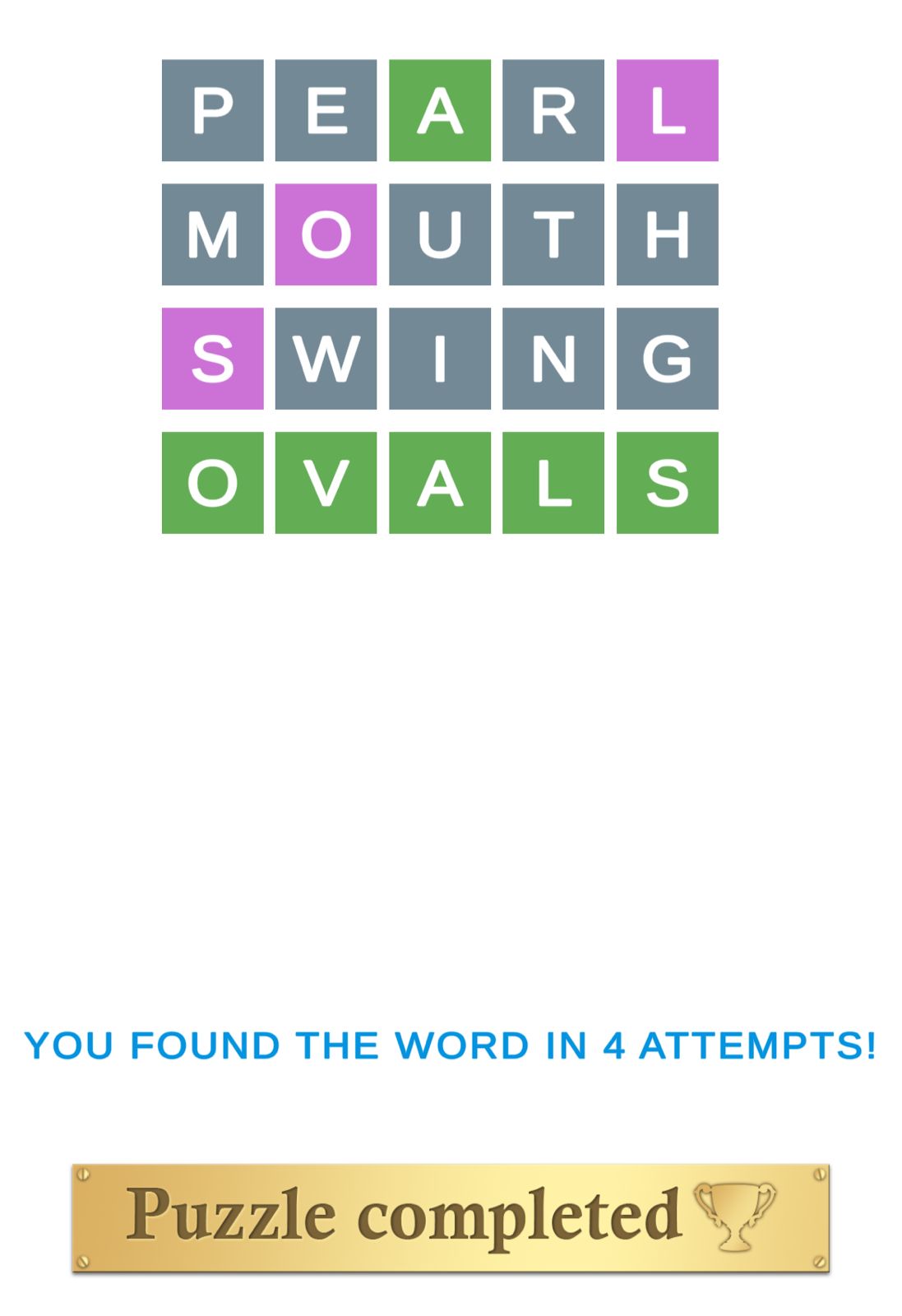 Puzzle Page Wordy October 6 2025