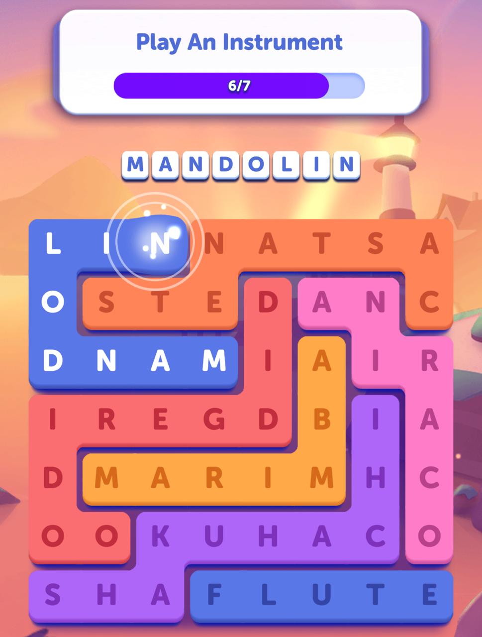 Word Lanes Daily Unwind November 1 2025