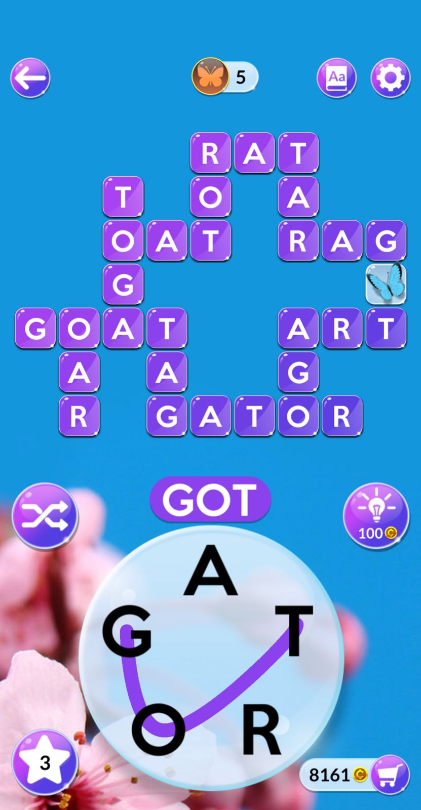 Wordscapes In Bloom Daily October 19 2025