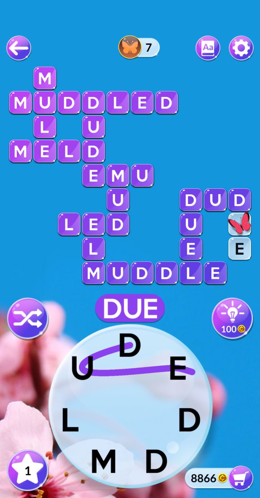 Wordscapes In Bloom Daily October 2 2025