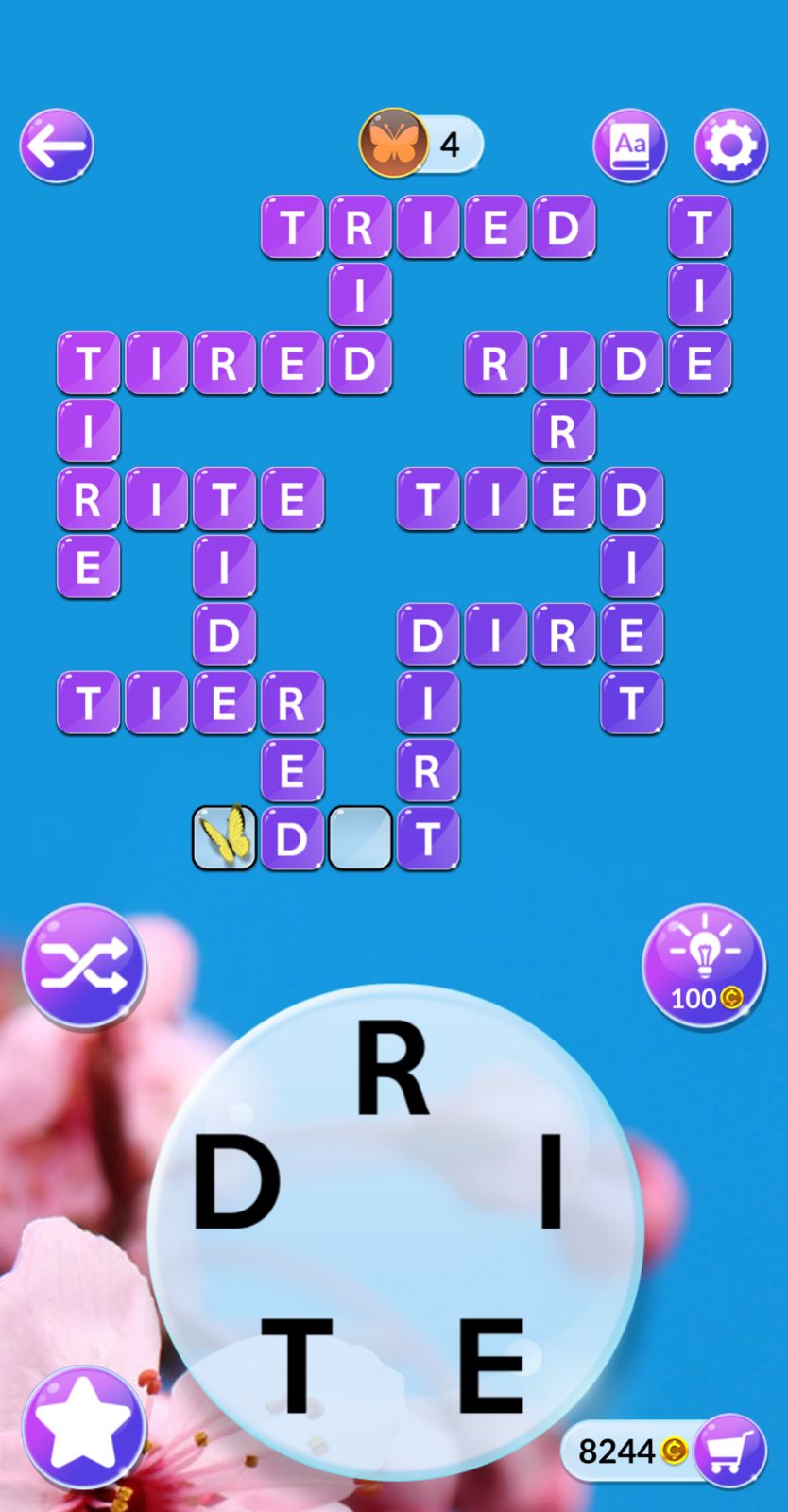 Wordscapes In Bloom Daily October 25 2025