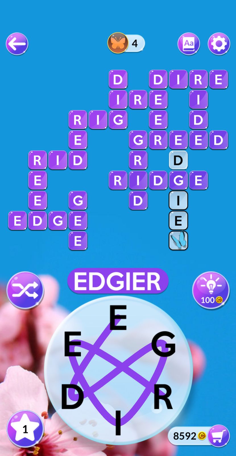 Wordscapes In Bloom Daily October 3 2025