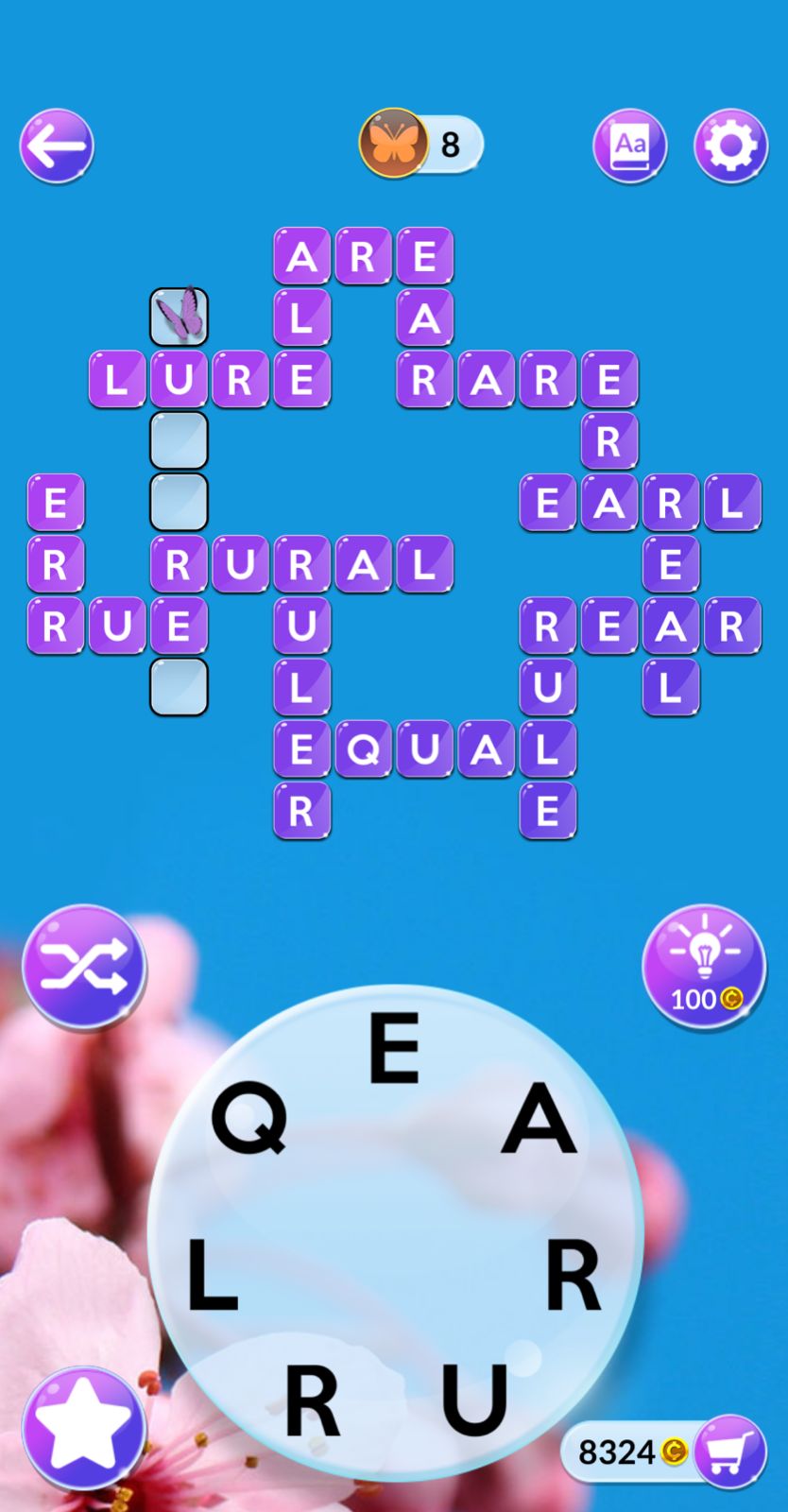 Wordscapes In Bloom Daily October 5 2025