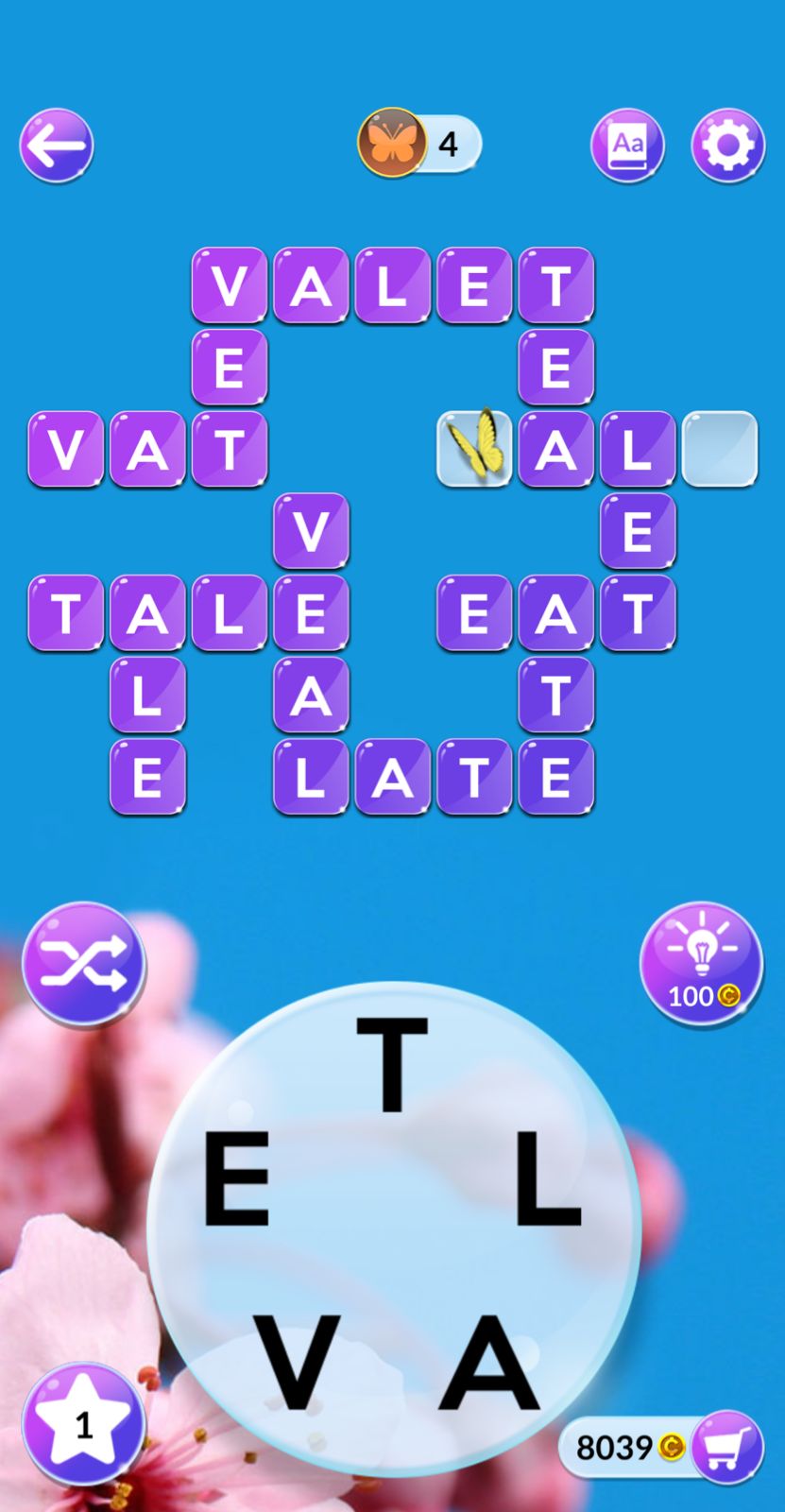 Wordscapes In Bloom Daily October 6 2025