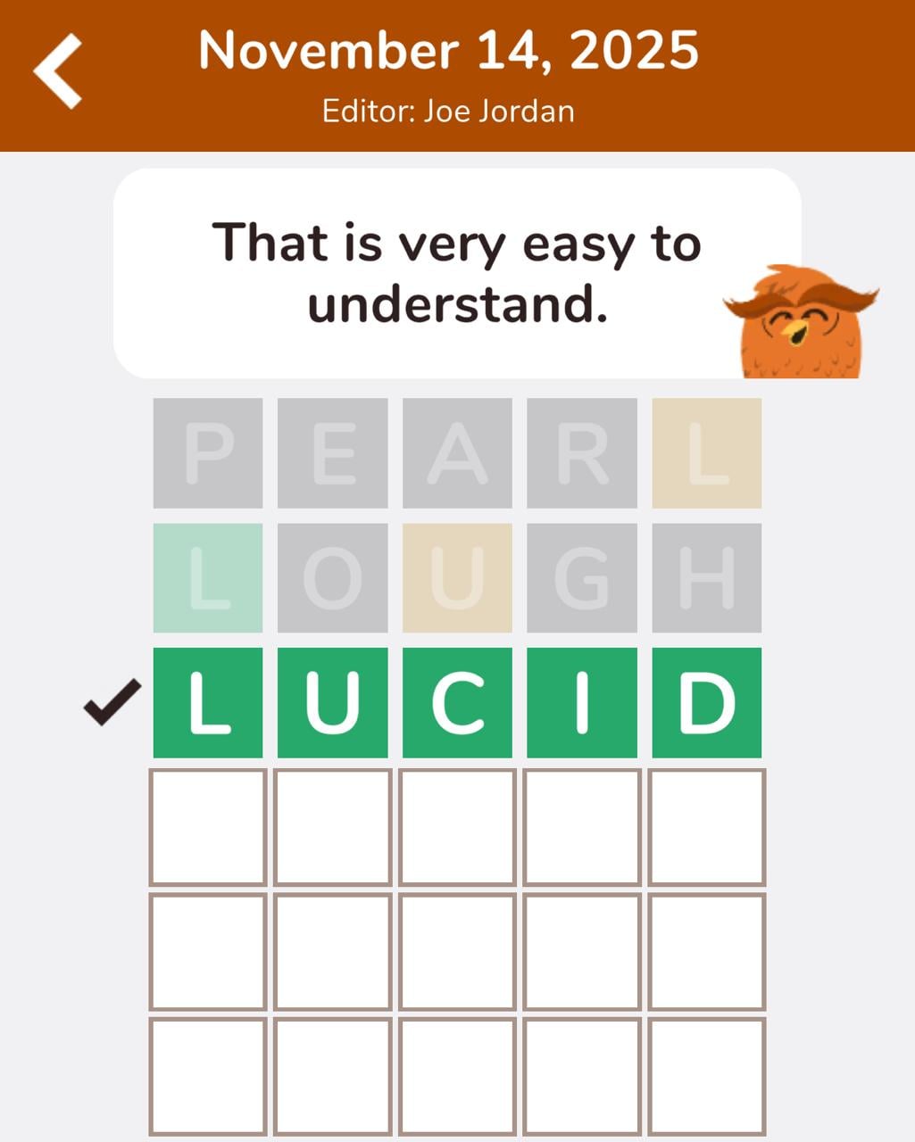 7 Little Words Hootle November 14 2025