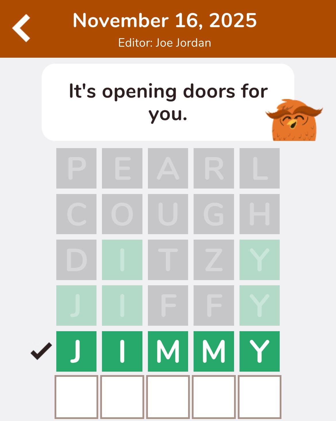 7 Little Words Hootle November 16 2025