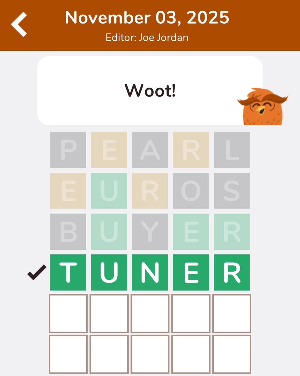 7 Little Words Hootle November 3 2025