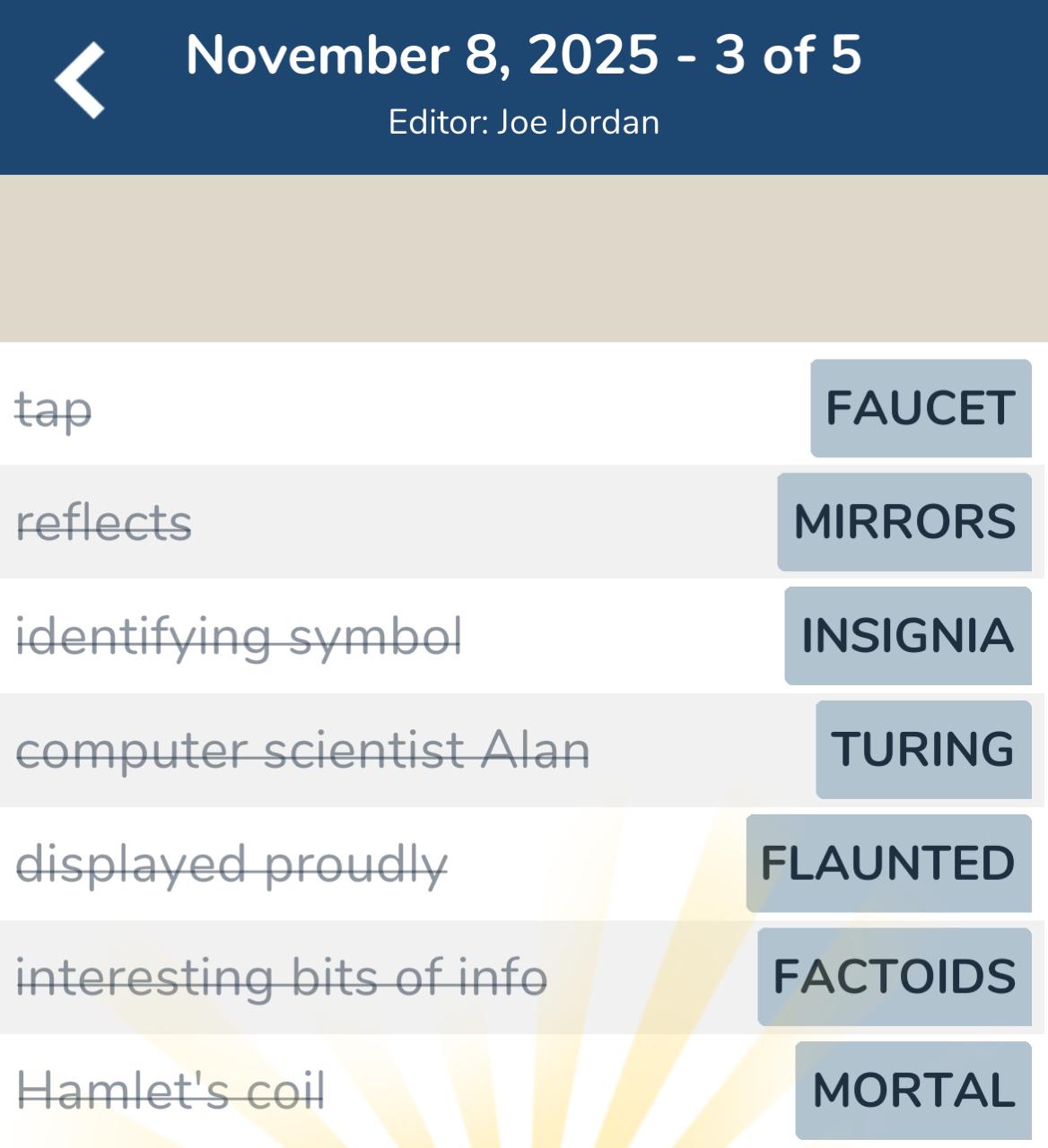 7 Little Words November 8 2025 3 7 Little Words November 8 2025 3