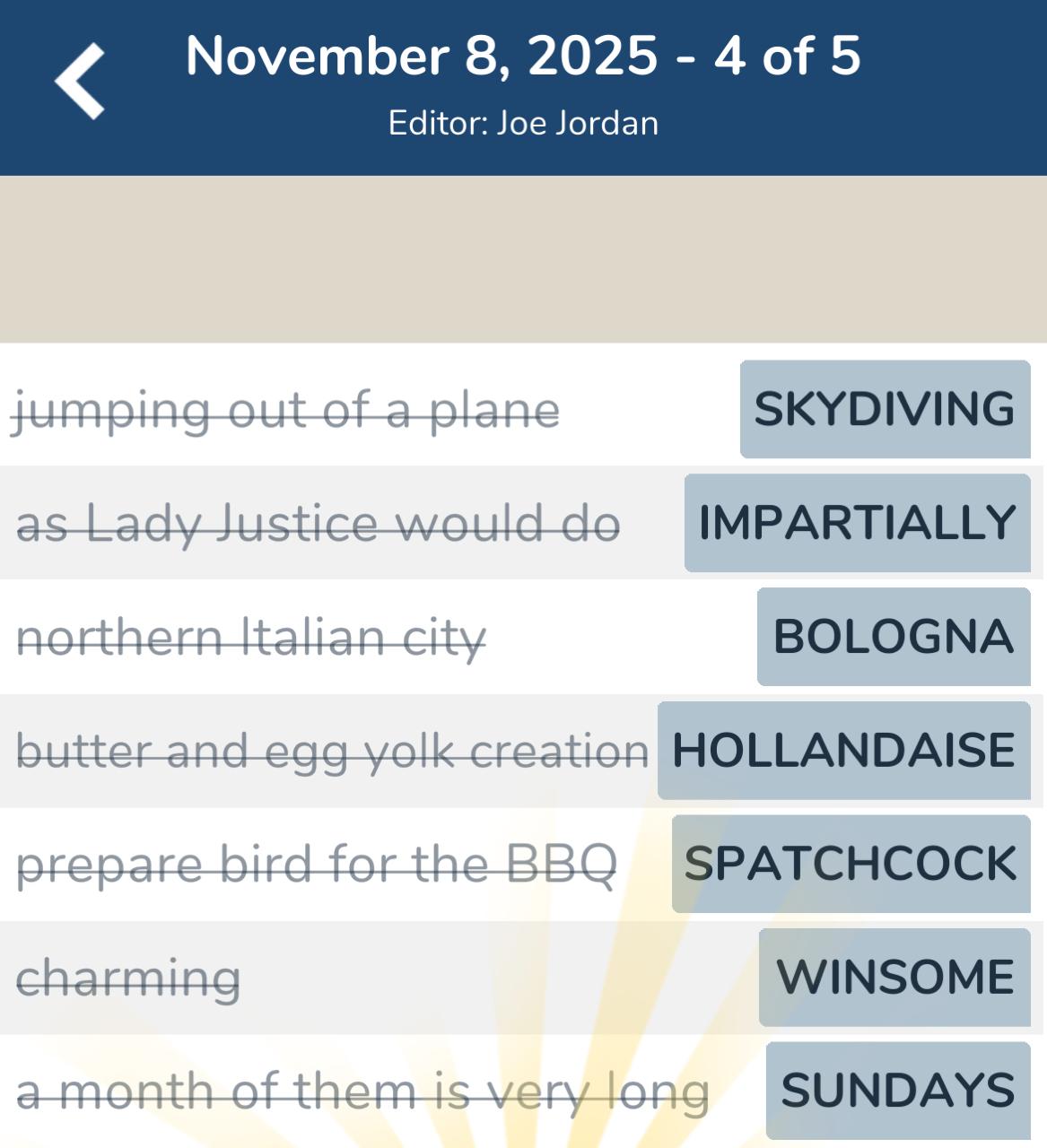 7 Little Words November 8 2025 4 7 Little Words November 8 2025 4