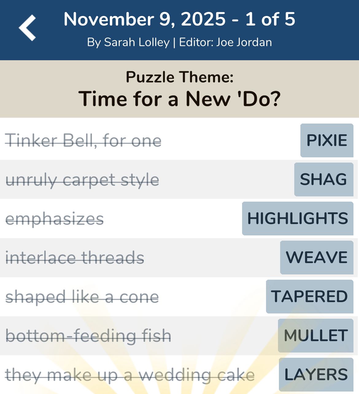 7 Little Words November 9 2025 1