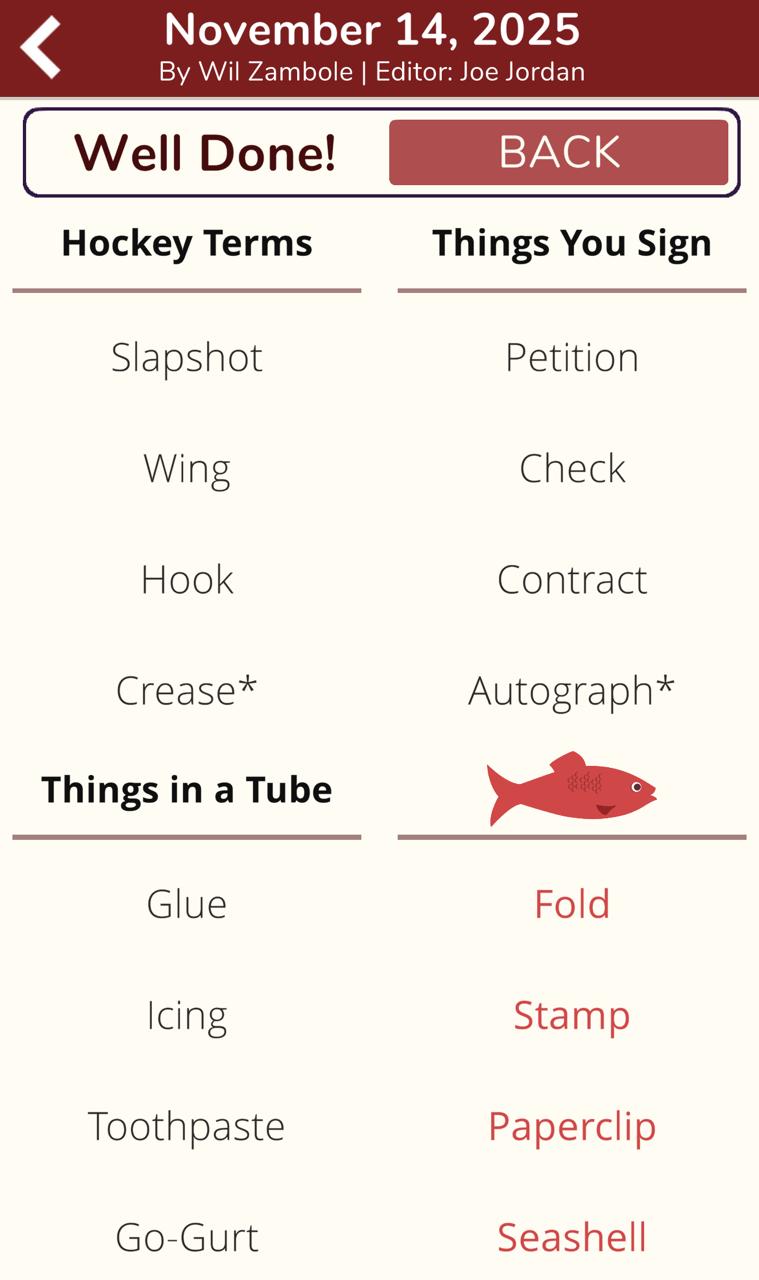 7 Little Words Red Herring November 14 2025