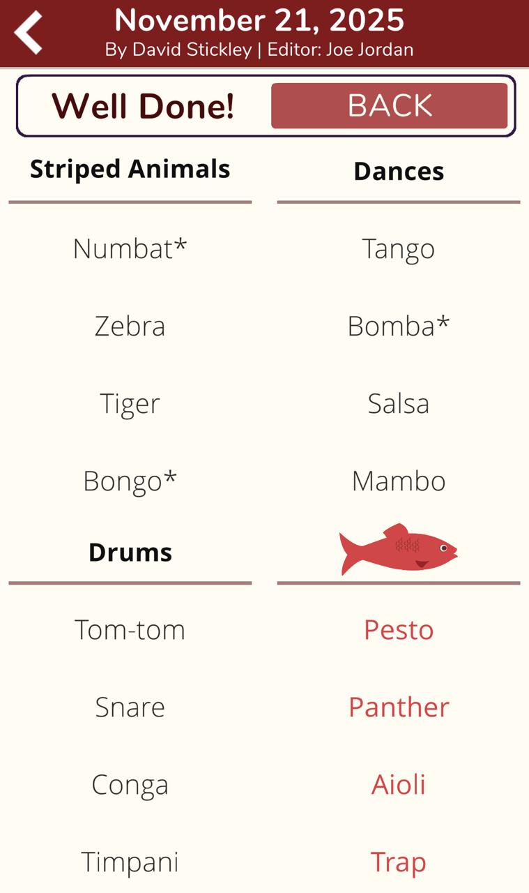 7 Little Words Red Herring November 21 2025