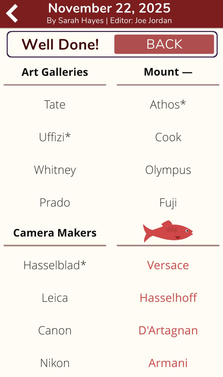 7 Little Words Red Herring November 22 2025