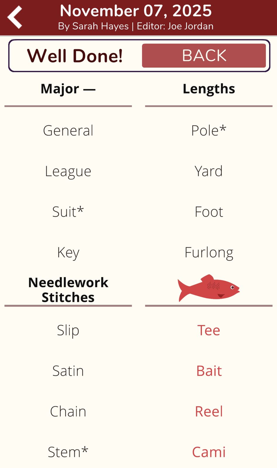 7 Little Words Red Herring November 7 2025 7 Little Words Red Herring November 7 2025