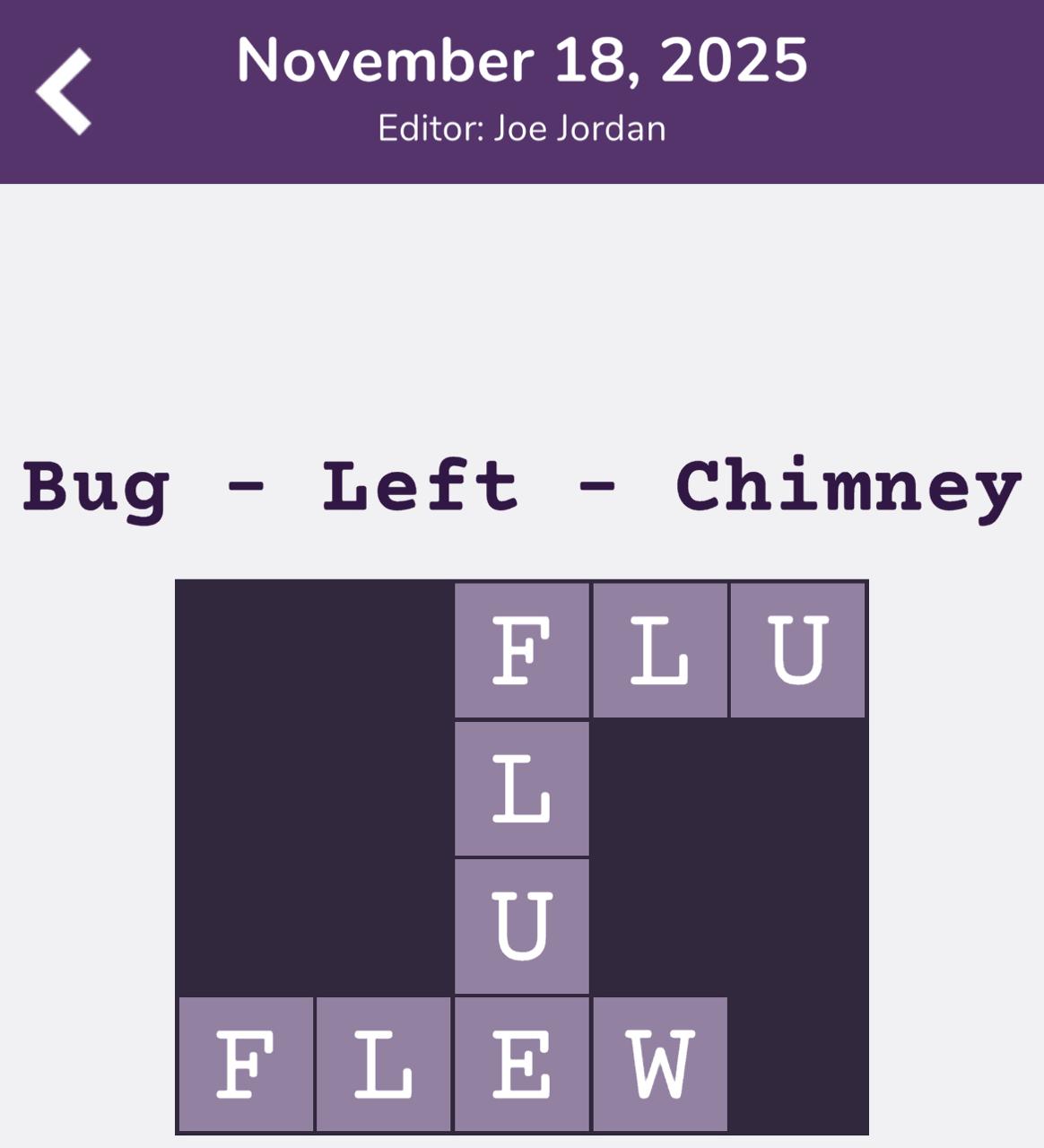 7 Little Words Tiny Little Crosswords November 18 2025
