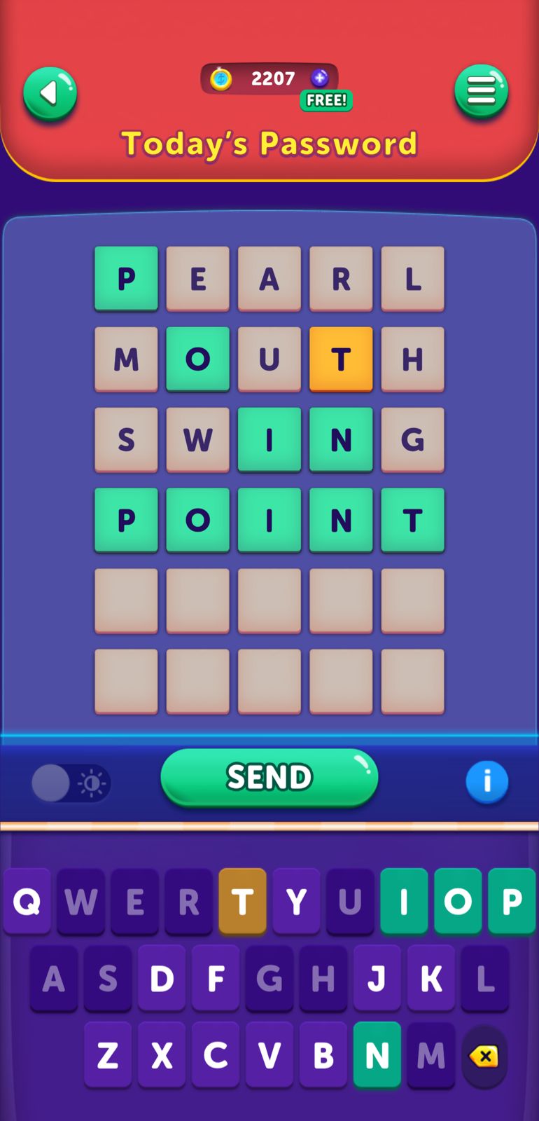 CodyCross Password November 25 2025