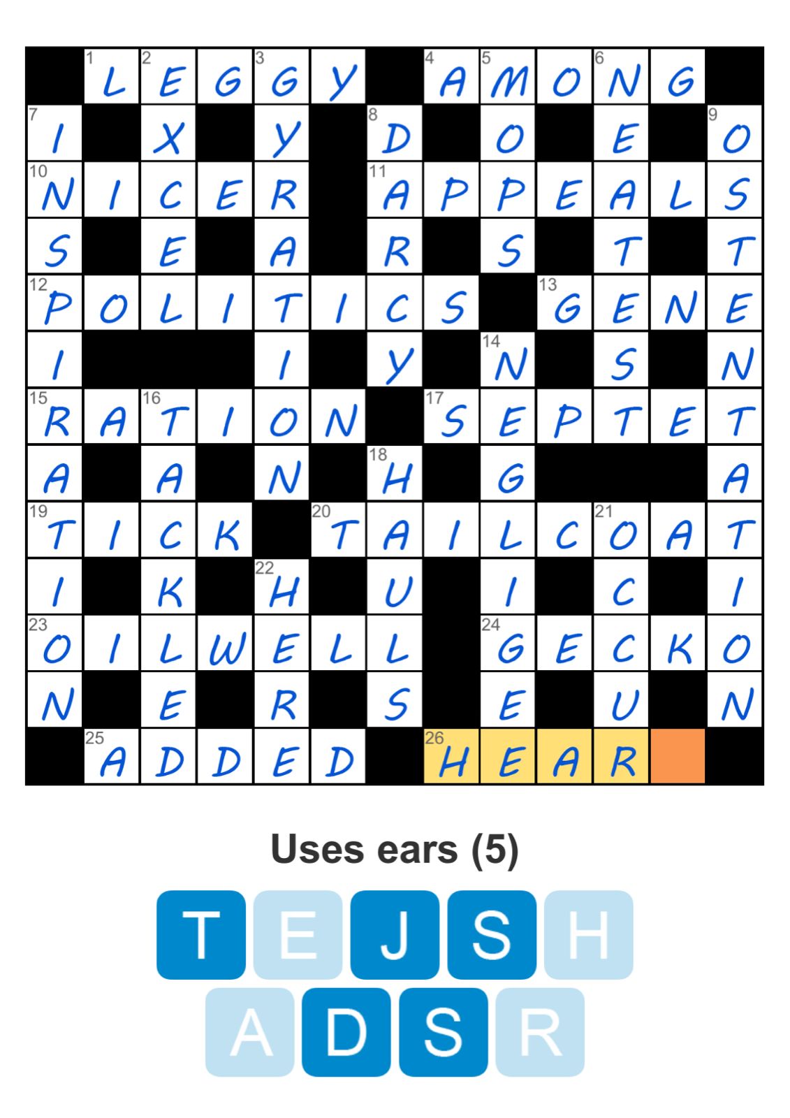 Puzzle Page Challenger November 21 2025