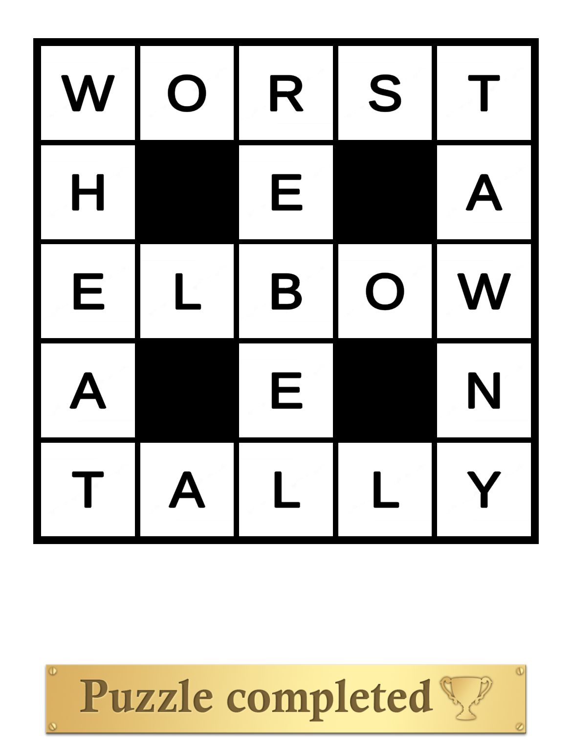 Puzzle Page Cross Out November 24 2025