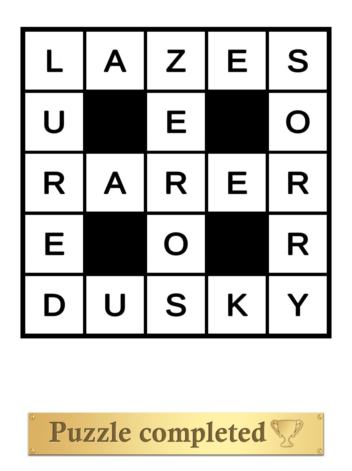 Puzzle Page Cross Out November 3 2025