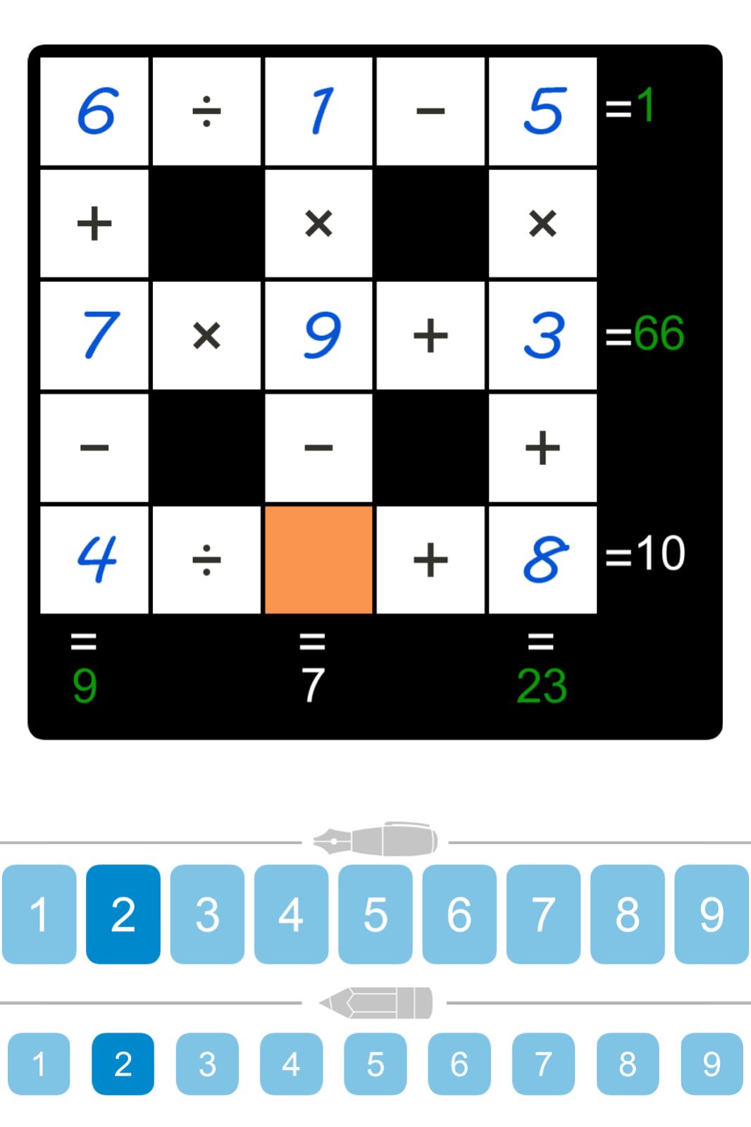 Puzzle Page Cross Sum November 3 2025