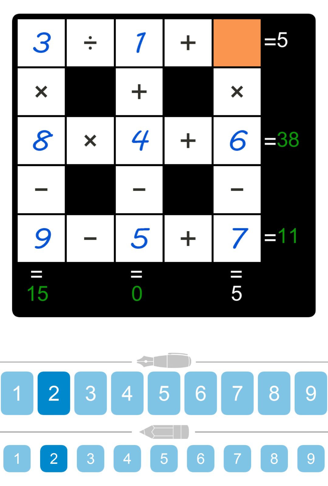 Puzzle Page Cross Sum November 30 2025