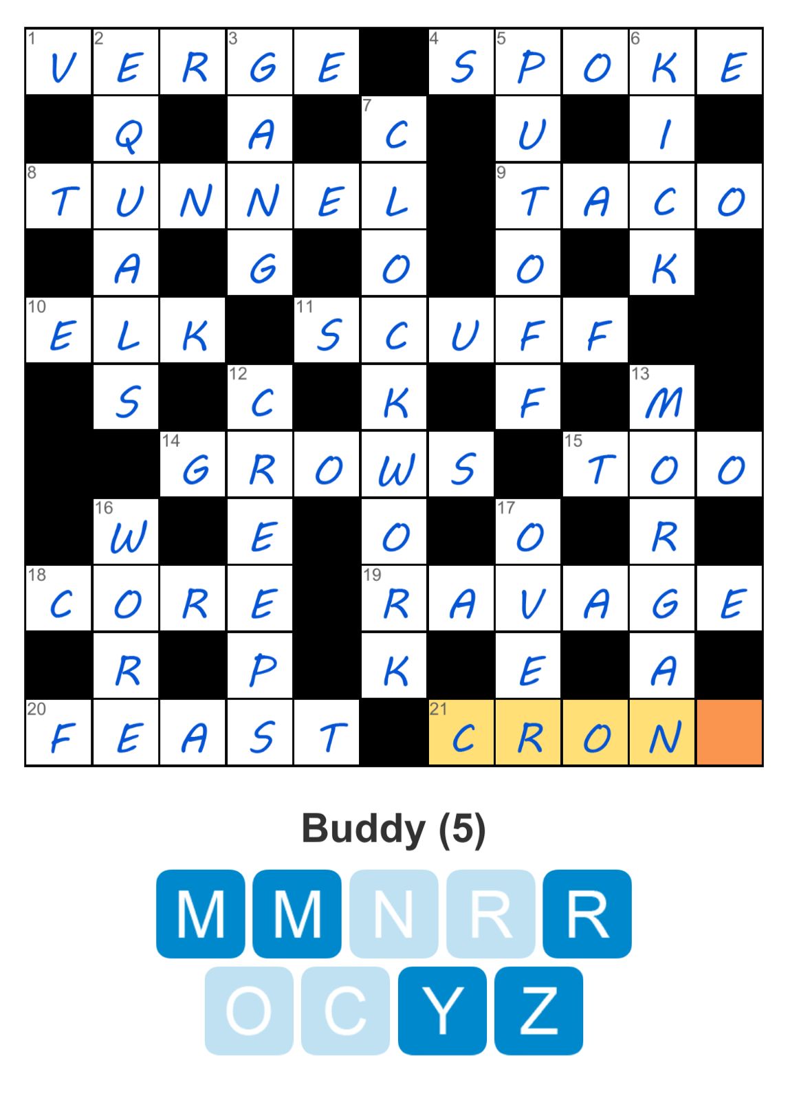 Puzzle Page Crossword November 8 2025 Puzzle Page Crossword November 8 2025