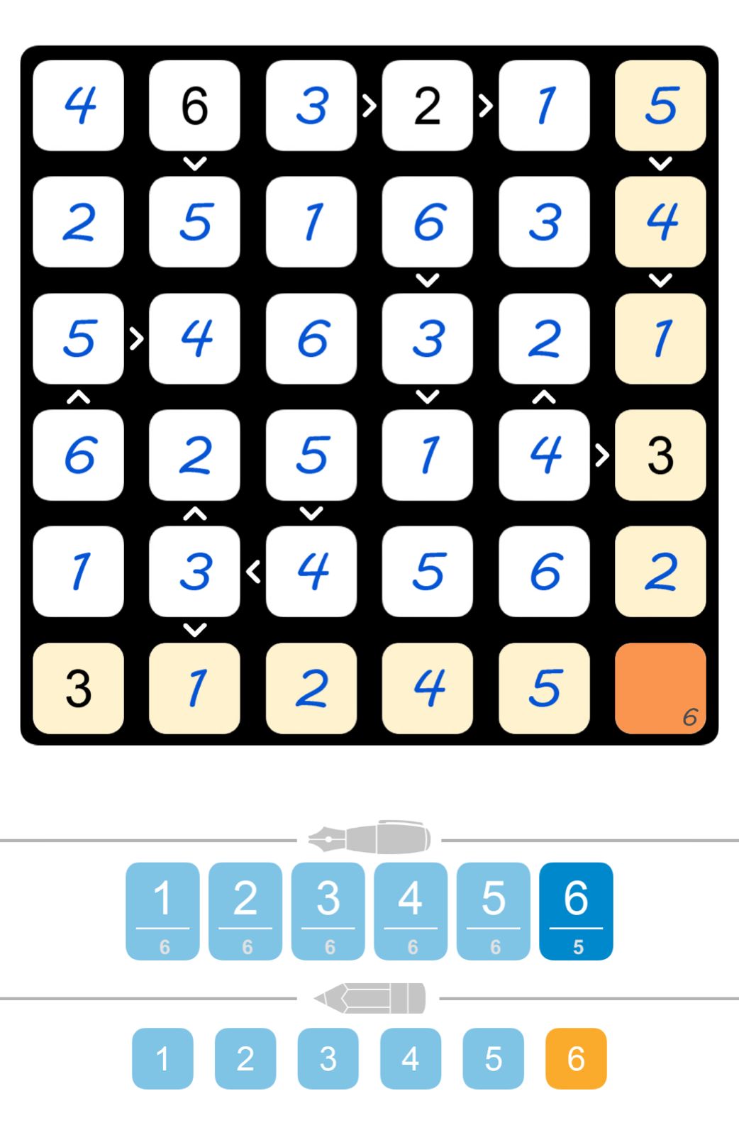 Puzzle Page Futoshiki November 14 2025 Puzzle Page Futoshiki November 14 2025