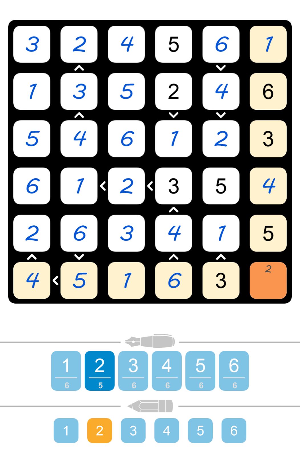 Puzzle Page Futoshiki November 8 2025 Puzzle Page Futoshiki November 8 2025
