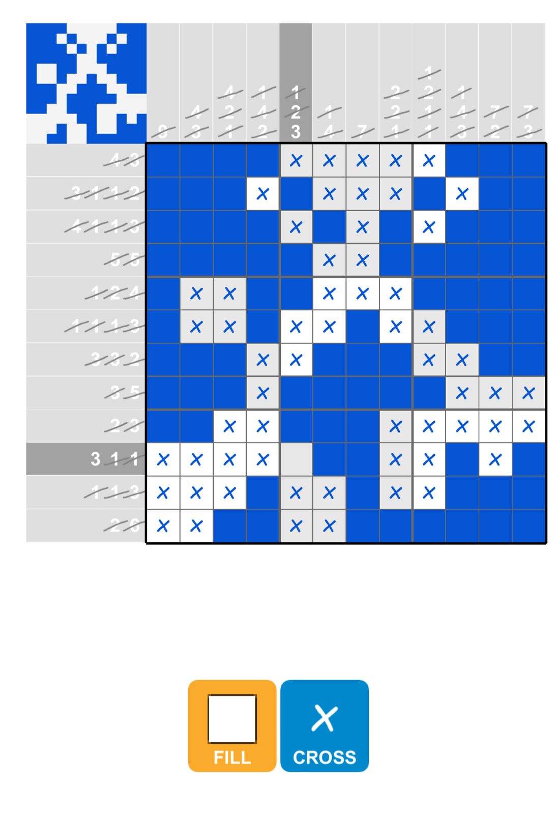 Puzzle Page Picture Cross December 1 2025