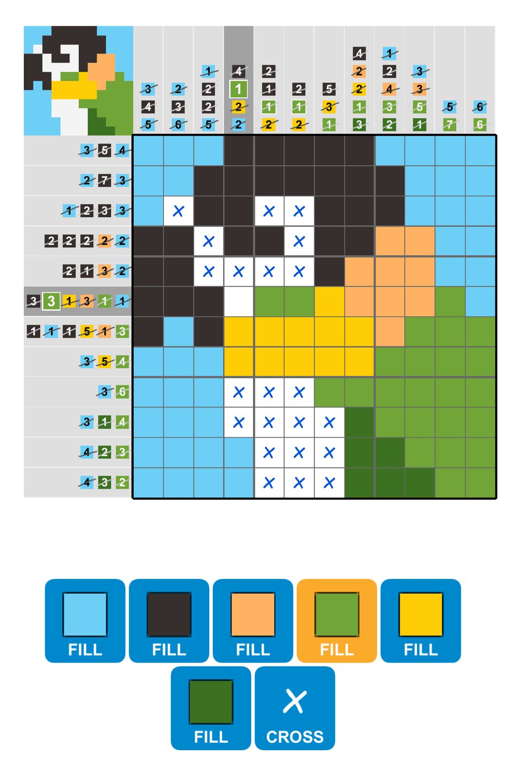 Puzzle Page Picture Cross November 15 2025