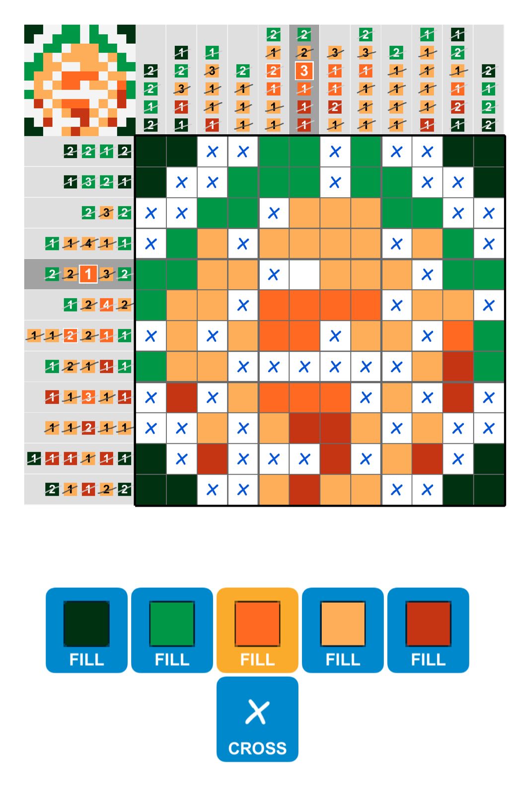 Puzzle Page Picture Cross November 18 2025