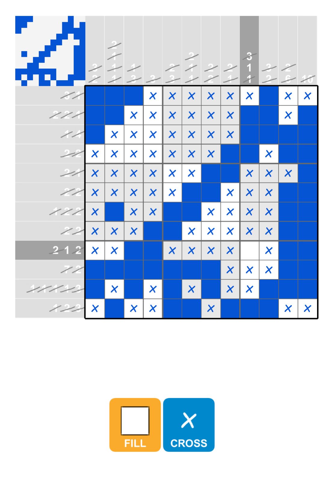 Puzzle Page Picture Cross November 26 2025 Puzzle Page Picture Cross November 26 2025